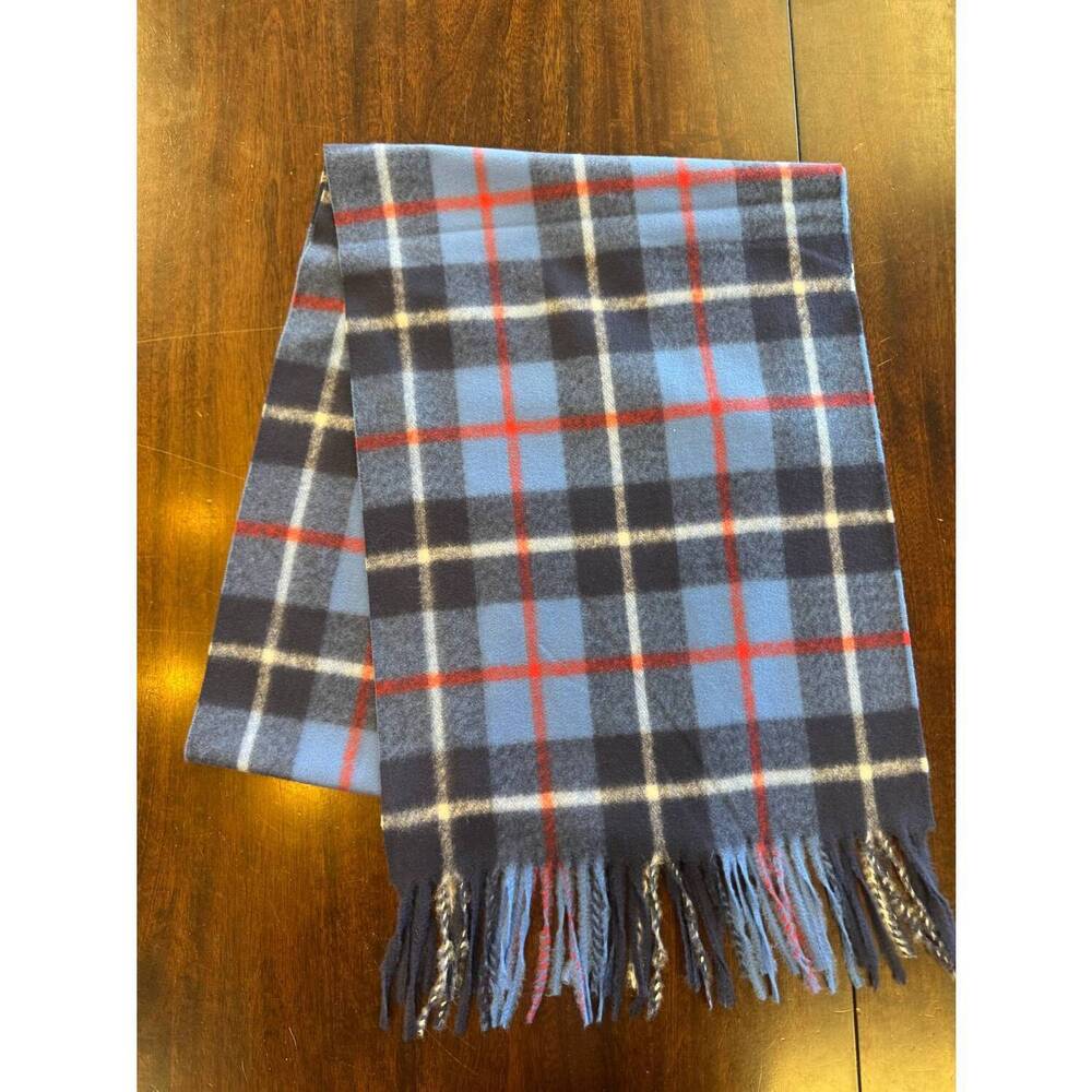 NEW SILVERSILK unisex premium cashmere scarf in cobalt